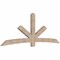 Ekena Millwork Alberta Smooth Timber Gable Bracket, Douglas Fir, 108"W x 40"H x 3 1/2"D x 5 1/2"F, 9/12 Pitch GBW108X40X0406ALB00SDF - alternate 4